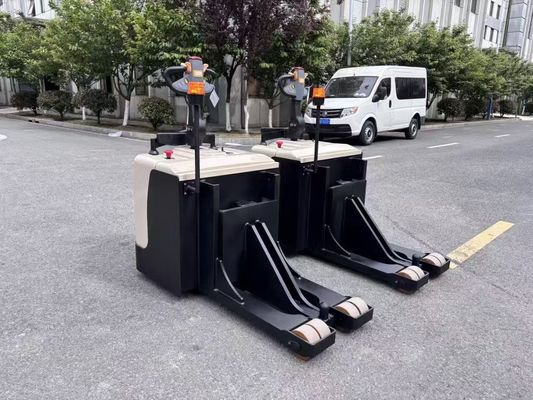 Electric  Bearing Semi Trailer  Walkies Towing Tractor Traction Weight 8000 KG Battery Capacity 24 V 320 AH 