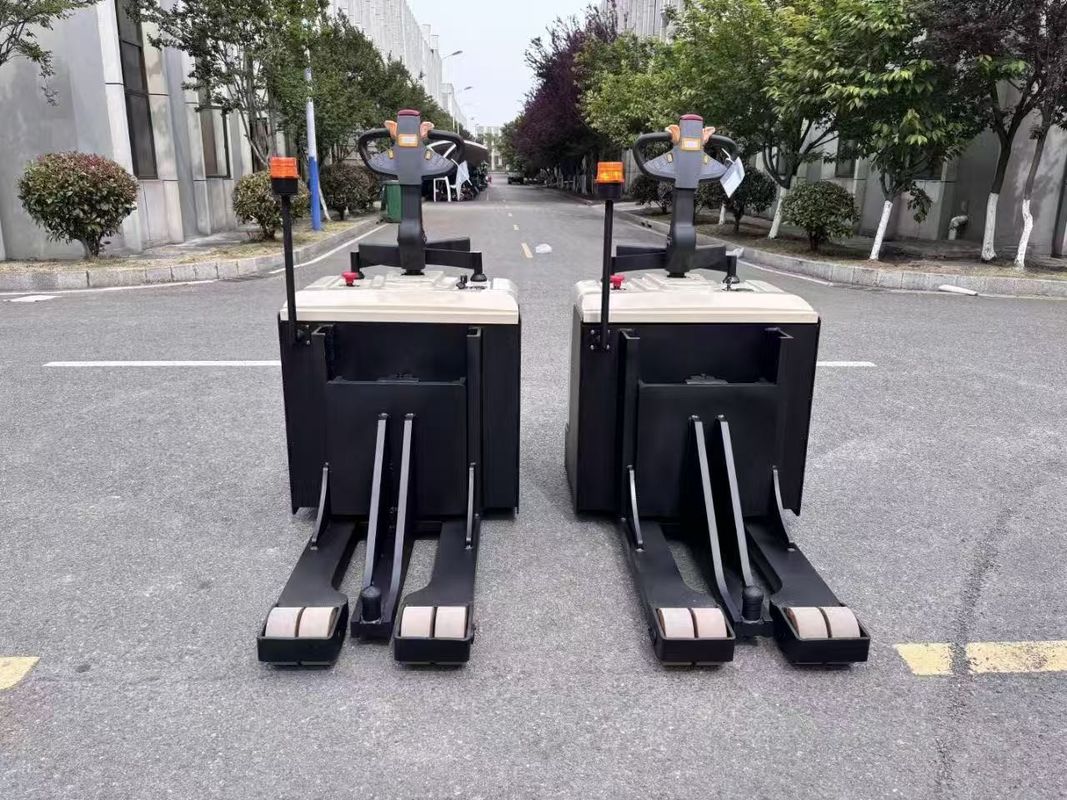 Electric  Bearing Semi Trailer  Walkies Towing Tractor Traction Weight 8000 KG Battery Capacity 24 V 320 AH 